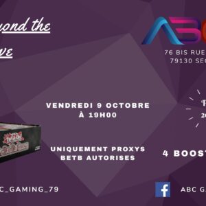 Tournoi Yu-Gi-Oh! AVP BETB !